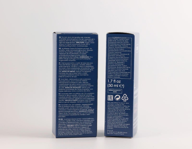 Ziaja Acai Berry Nourishing and Regenerating Face and Neck Cream - Image 3